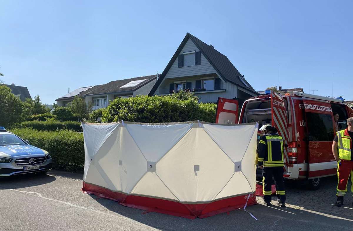 Lörrach-Haagen: Im Keller eines Mehrfamilienhauses brennt es