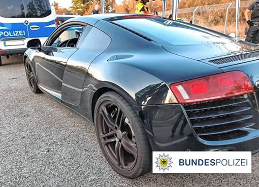 Die Bundespolizei hat in Neuenburg einen europaweit gesuchtenSportwagen sichergestellt. Foto: Bundespolizei