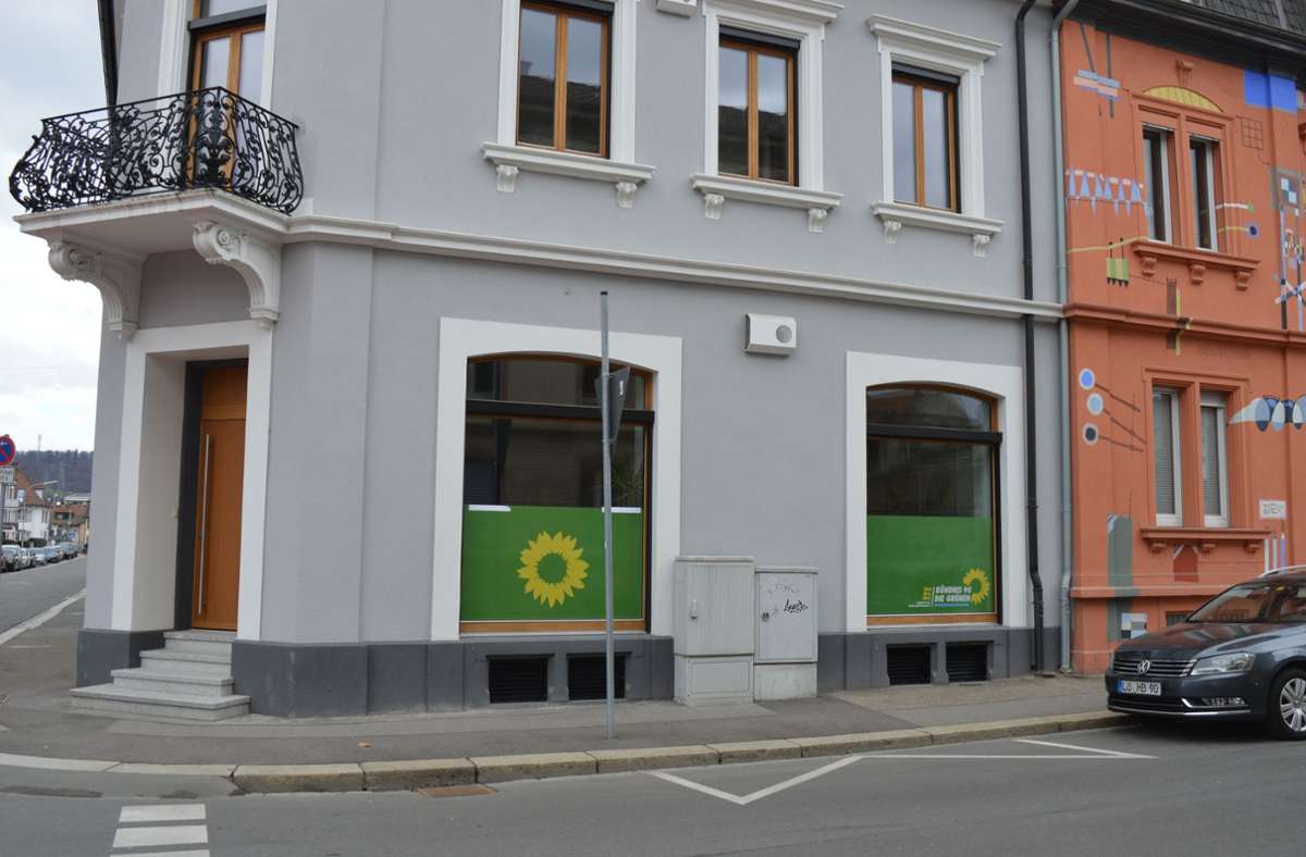 Lörrach: Wölblinstraße: Parteibüro der Grünen ist Ziel von rechtem Protest