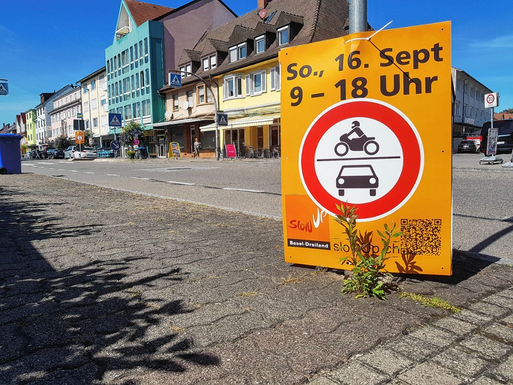Weil am Rhein: Strecke in Weil für slowUp Basel-Dreiland am Sonntag gesperrt