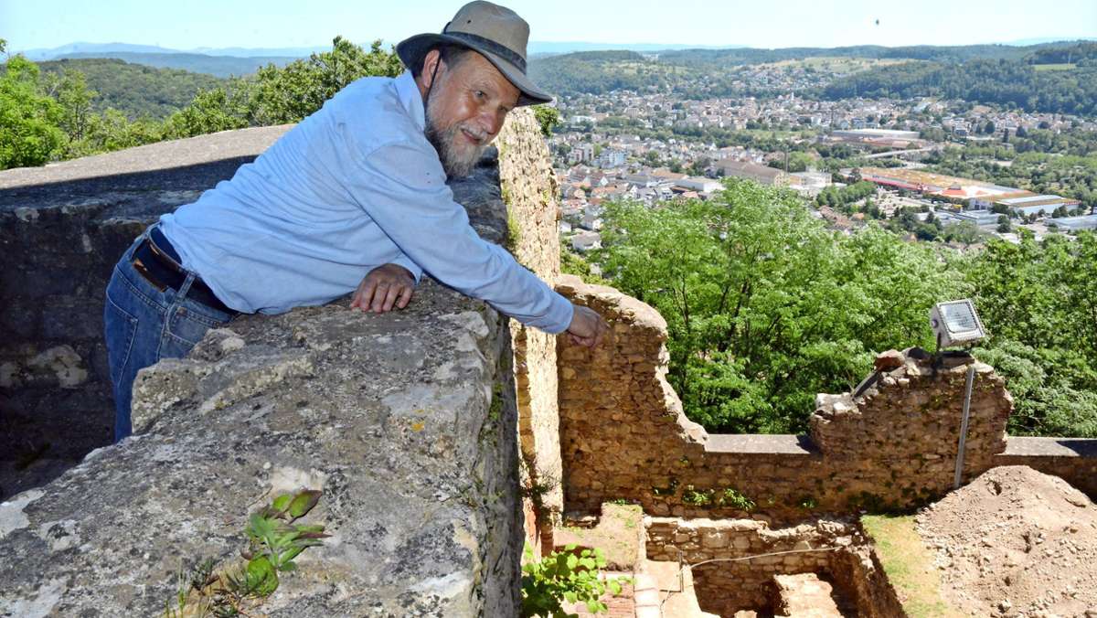 Lörracher Historie: Neue Erkenntnisse zur Burg Rötteln zu Tage gefördert