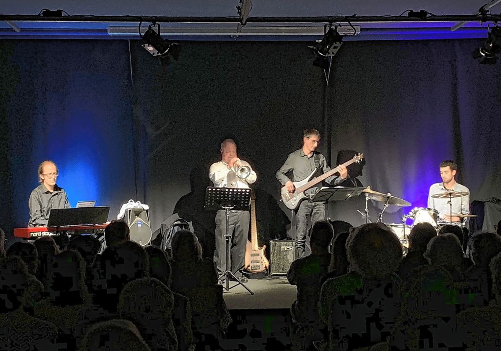 Ein begeisterndes Gastspiel gab erneut das Markus Götz-Quartett beim Neujahrskonzert im Maulburger Dorfstübli.    Foto: Gerd Lustig Foto: Markgräfler Tagblatt