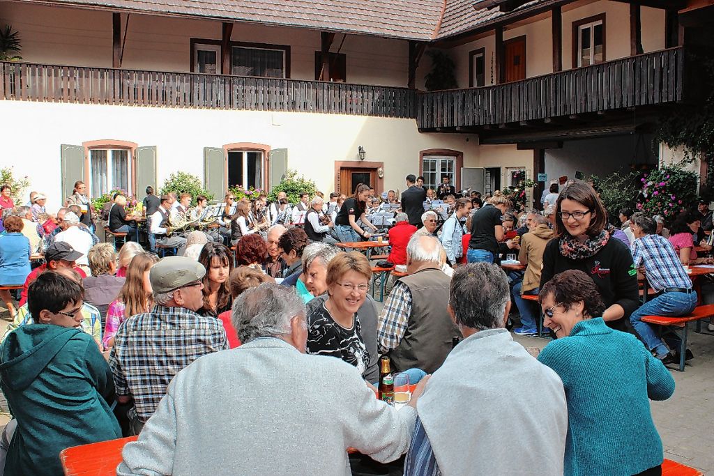 Auggen: Hoffest des Musikvereins