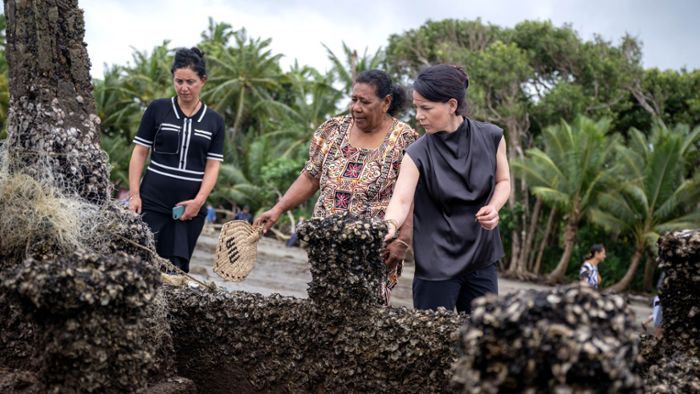 International: Brutalität der Klimakrise: Baerbock besucht Fidschi