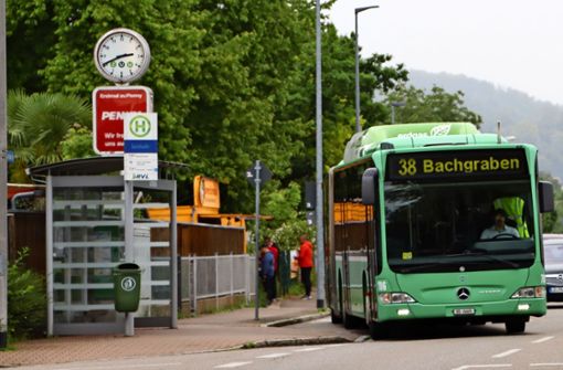 Ab dem  Fahrplanwechsel im Dezember  soll der 38er-Bus abends halbstündlich bis zum Bachgraben fahren. Foto: Rolf Rombach