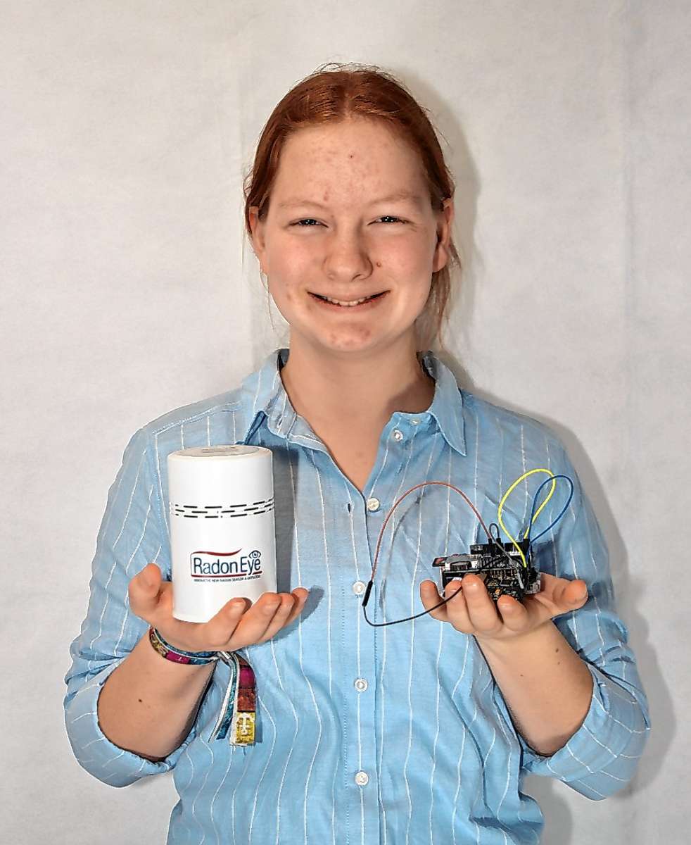 Dem Thema „Radon“ näherte sich Maja Spanke in einem Projekt. Foto: zVg/privat