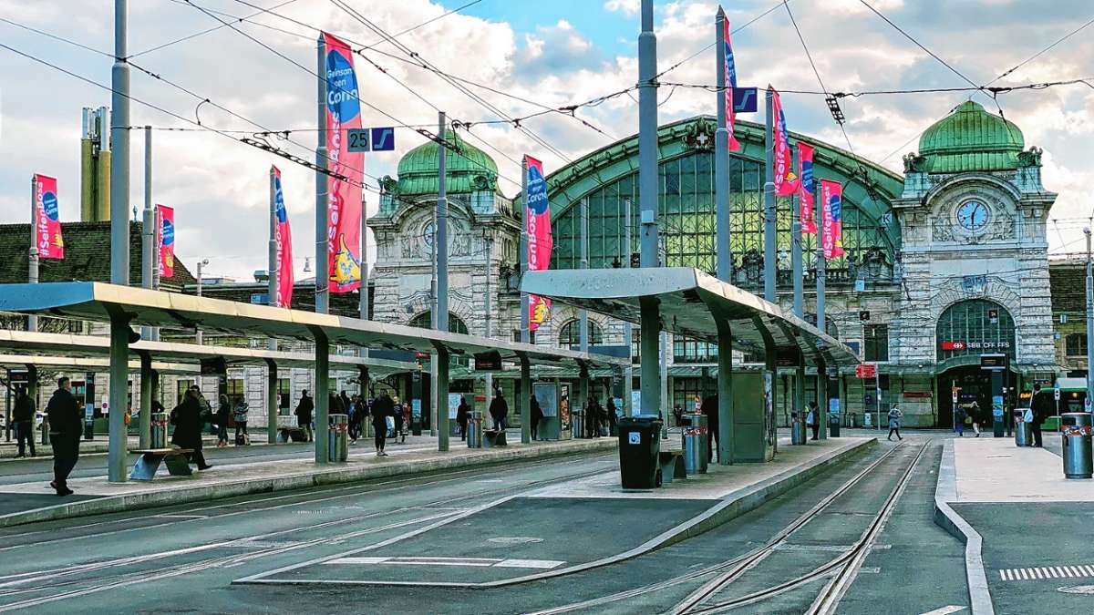 Das Areal um den Bahnhof SBB mit dem Verkehrsknotenpunkt Centralbahnplatz soll  umfassend ausgebaut werden. Foto: zVg/Sabine Schneeberger
