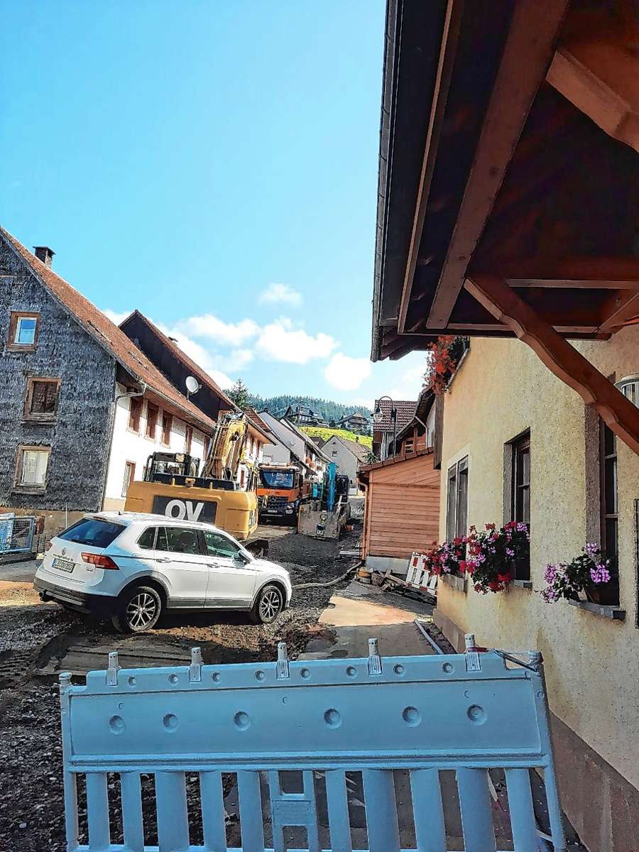 Häg-Ehrsberg: Bauarbeiten sind in vollem Gang