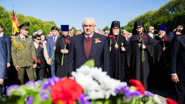 Berlin: Kriegsende: Russischer Botschafter bei Gedenkveranstaltungen
