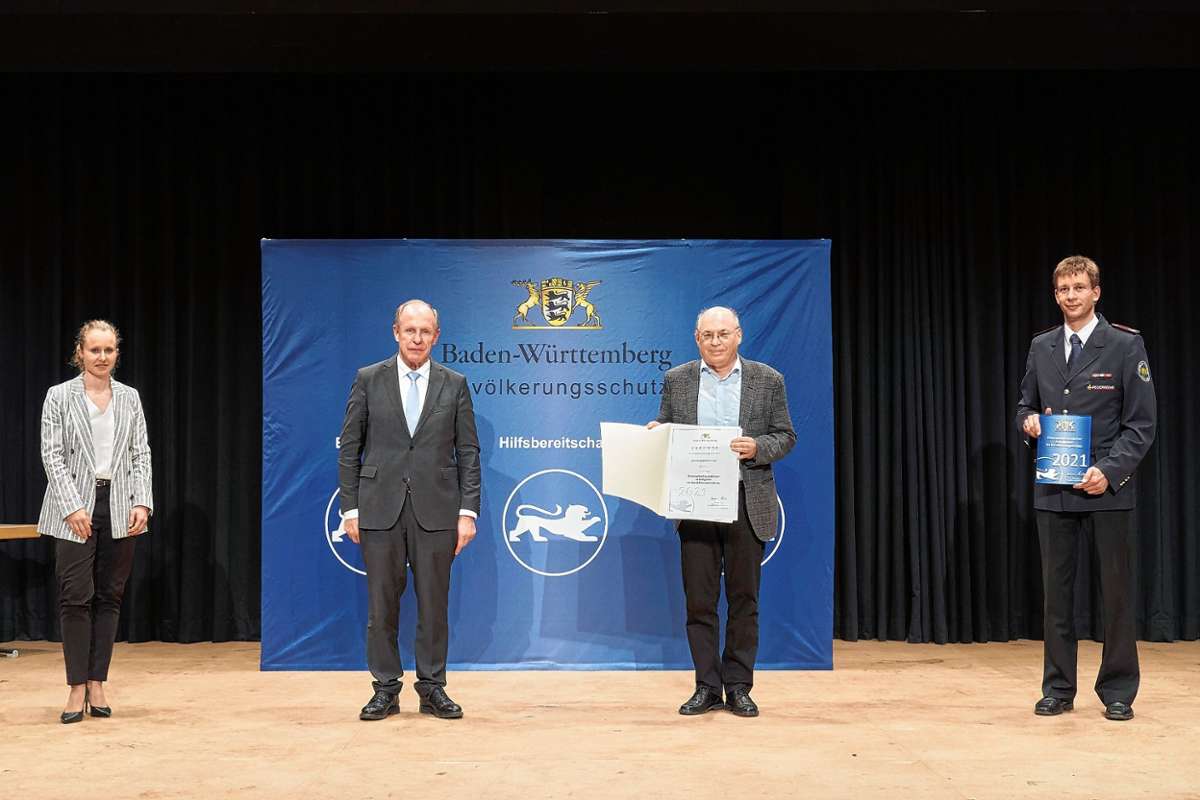 Bei der Feierstunde in Achern wurde auch das Todtnauer Unternehmen Zahoransky ausgezeichnet. Foto: zVg