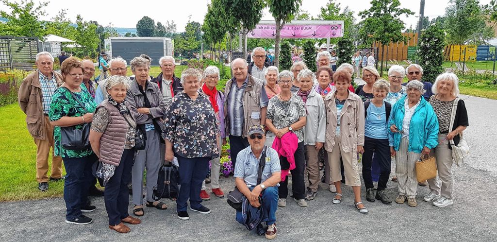 Weil am Rhein: Muettersproch-Gruppe Dreiländereck besucht Bundesgartenschau