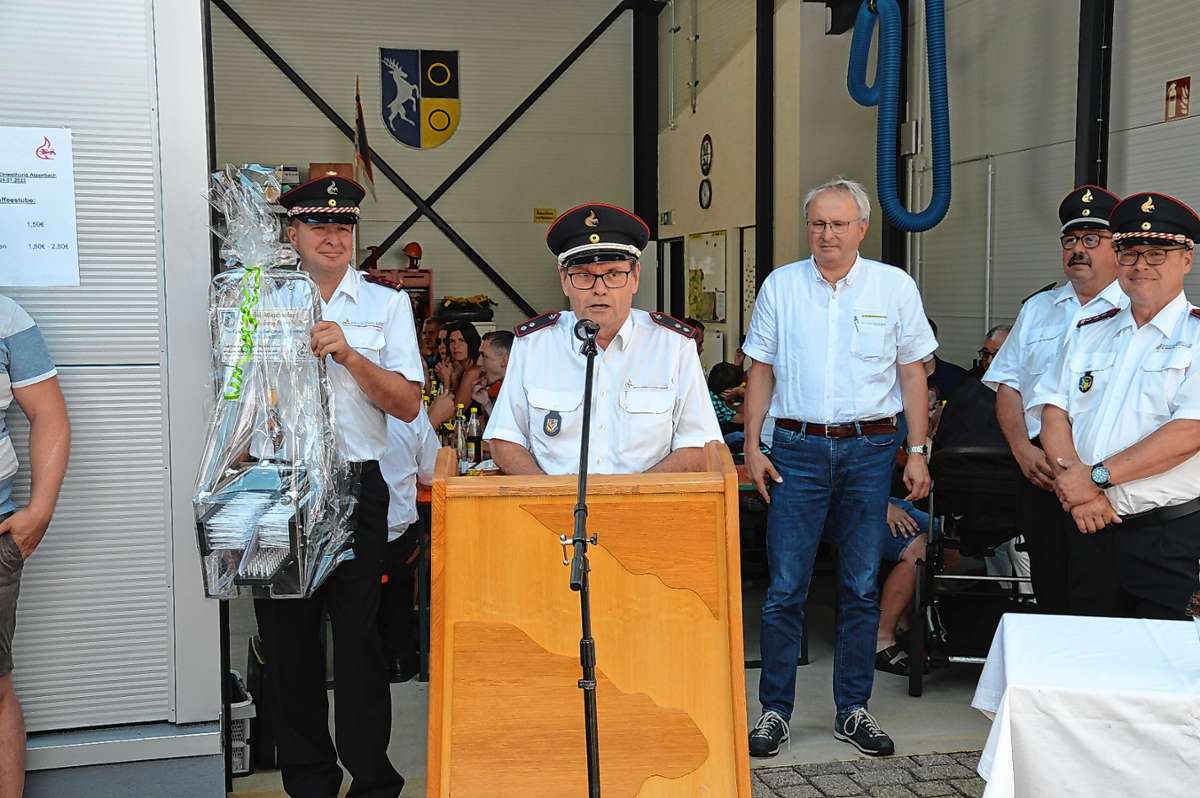 Zell im Wiesental: Festtag für Atzenbachs Feuerwehr