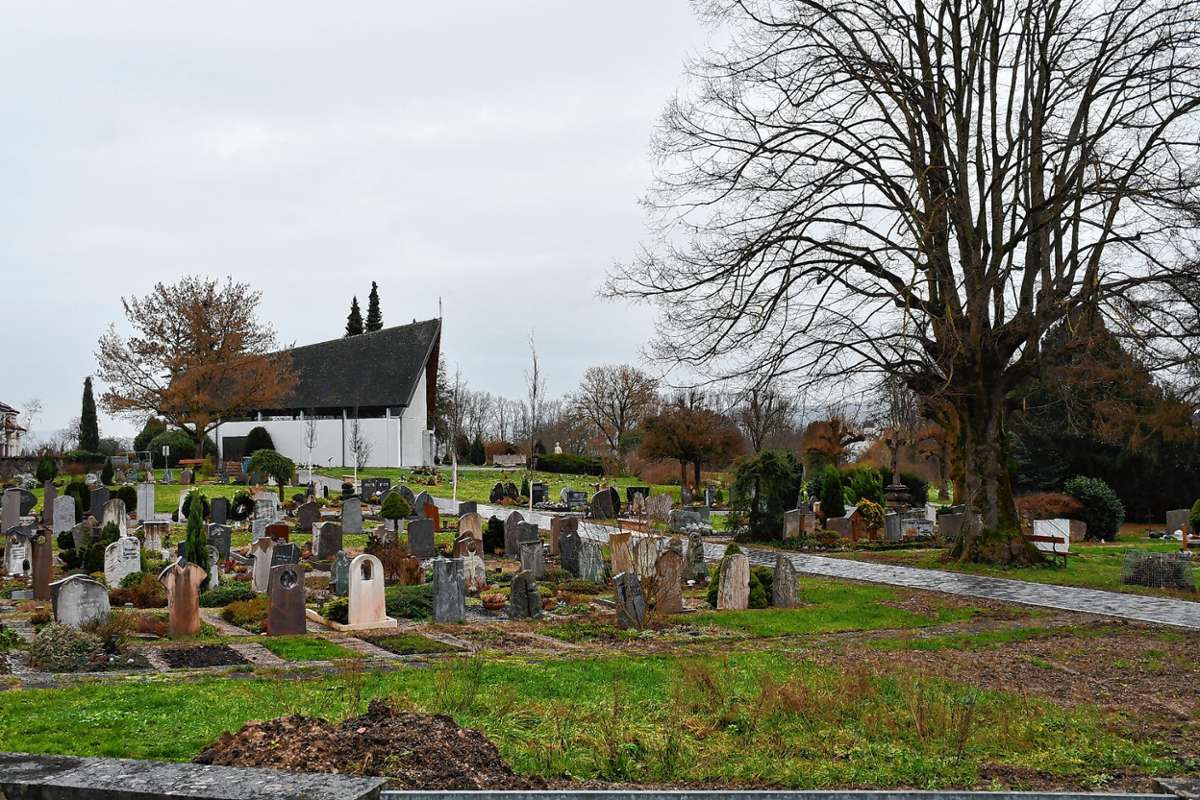 Auf dem Friedhof in Herten soll ein gärtnerbetreutes Gräberfeld entstehen. Foto: Heinz Vollmar