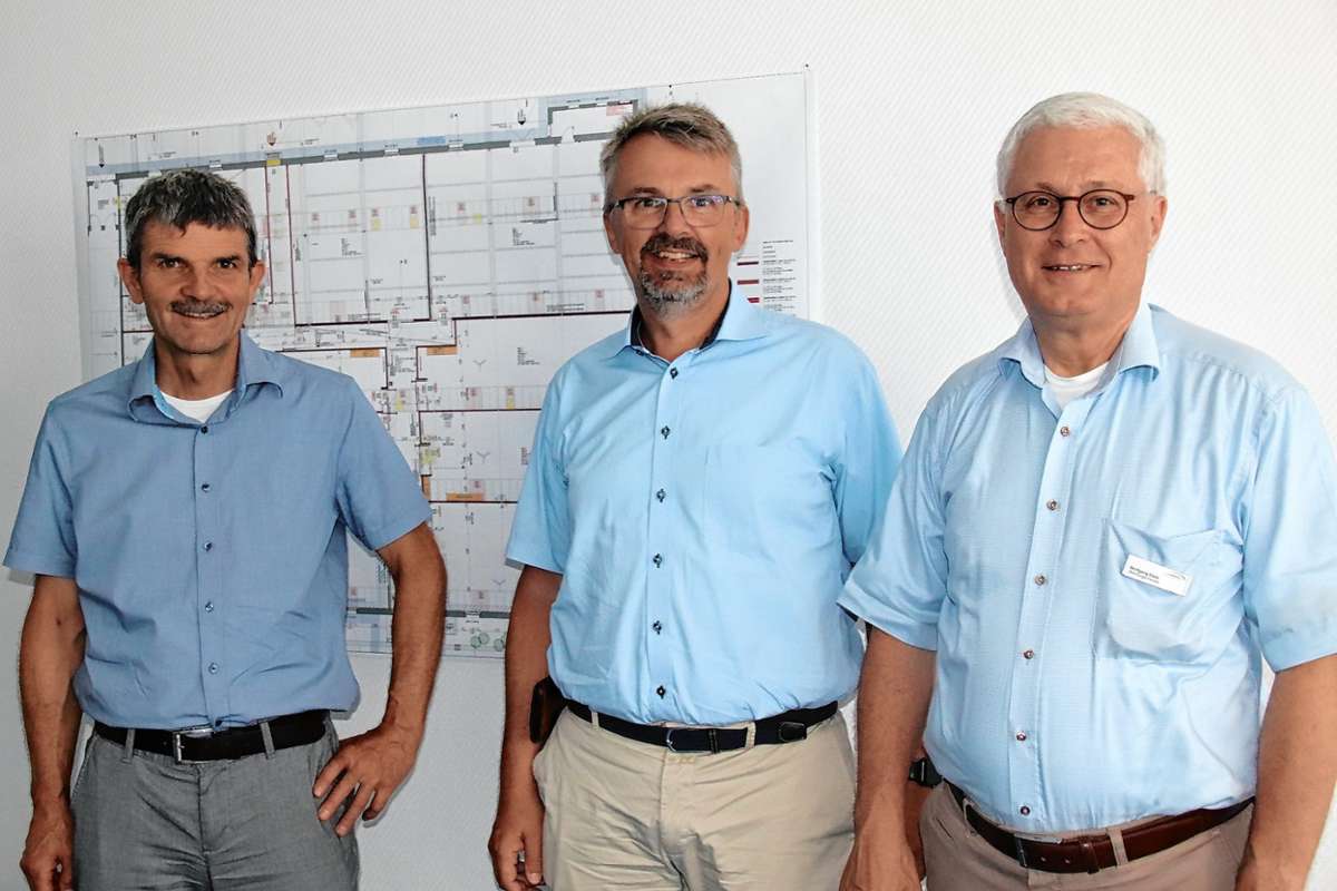 Sie organisieren das Wirtschaftstreffen in Weil am Rhein: (v.l.) Peter Krause, Martin Gruner und Wolfgang Dietz.