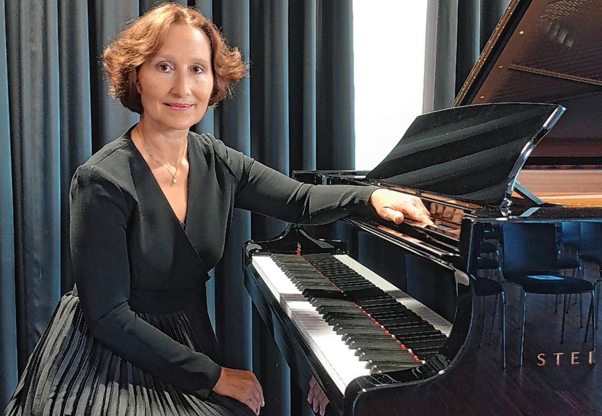 Die künstlerische Leiterin von Klassik im Krafft-Areal, Andrea Kauten, eröffnet das Konzertjahr 2022 mit einem Klavierrecital. Foto: Jürgen Scharf