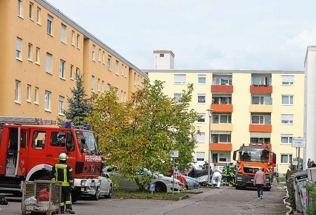 Lörrach: Kellerbrand in Siedlungsstraße
