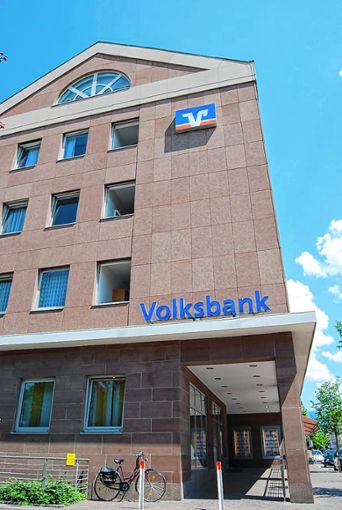 Wird umfassend saniert: das Gebäude der Volksbank an der Werderstraße Foto: zVg