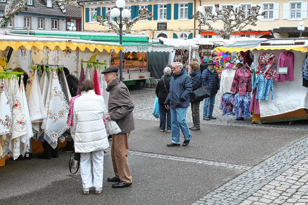 Kandern: Frühjahrsmarkt mit 50 Verkaufsständen am Dienstag in Kandern