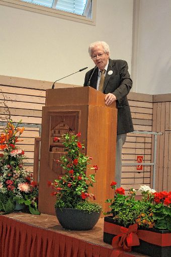 Beat Trachsler, Präsident der Basler Hebelstiftung. Foto: Markgräfler Tagblatt