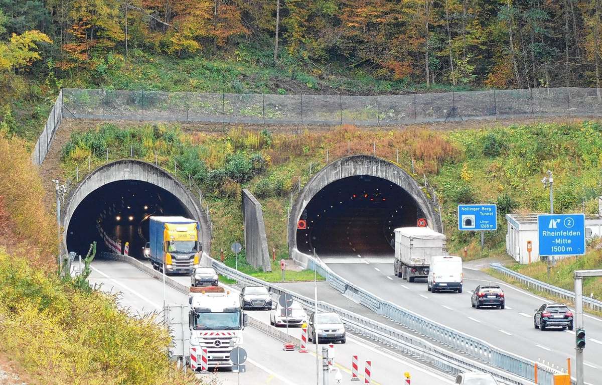 Rheinfelden: Ab heute Behinderungen im Tunnel