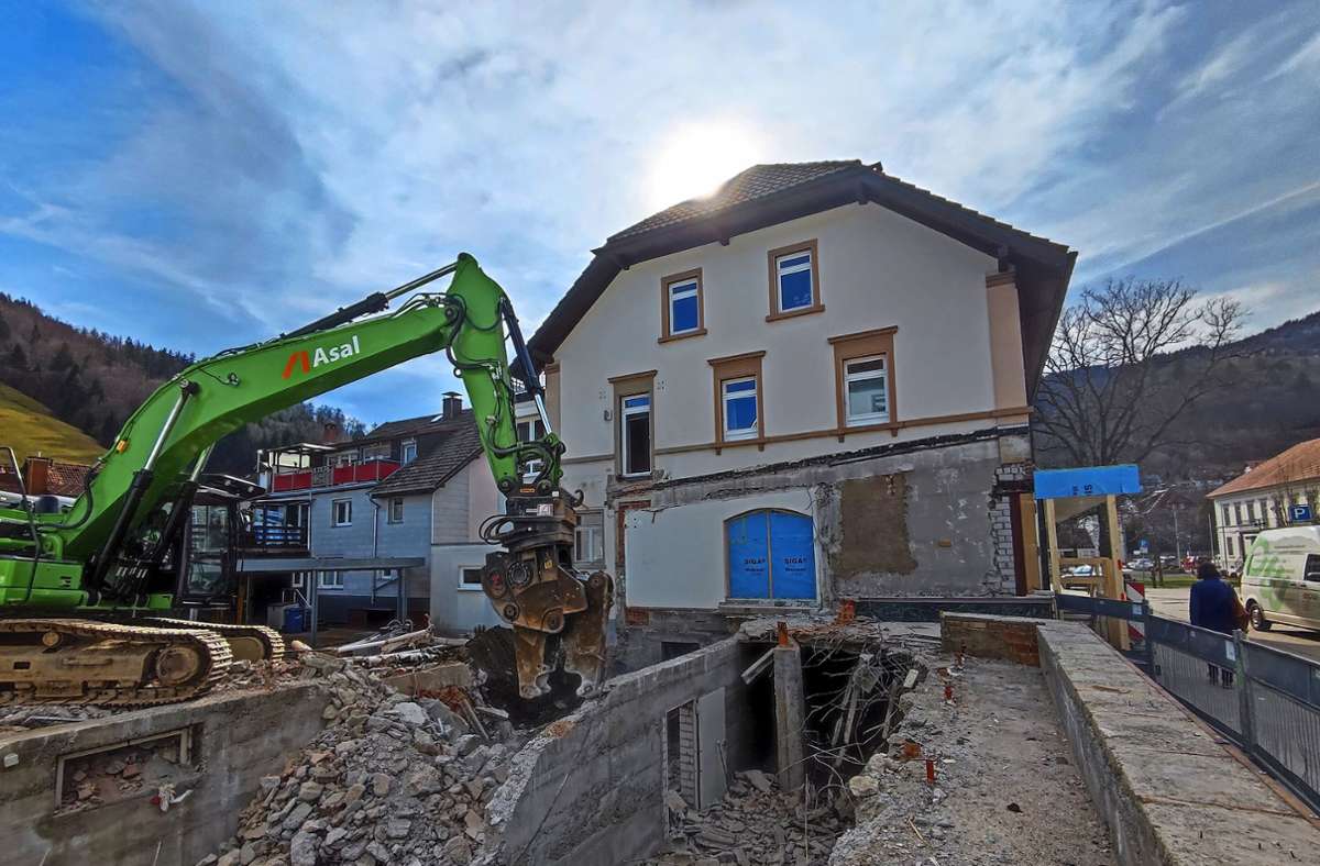 Todtnau: Haushälfte abgerissen