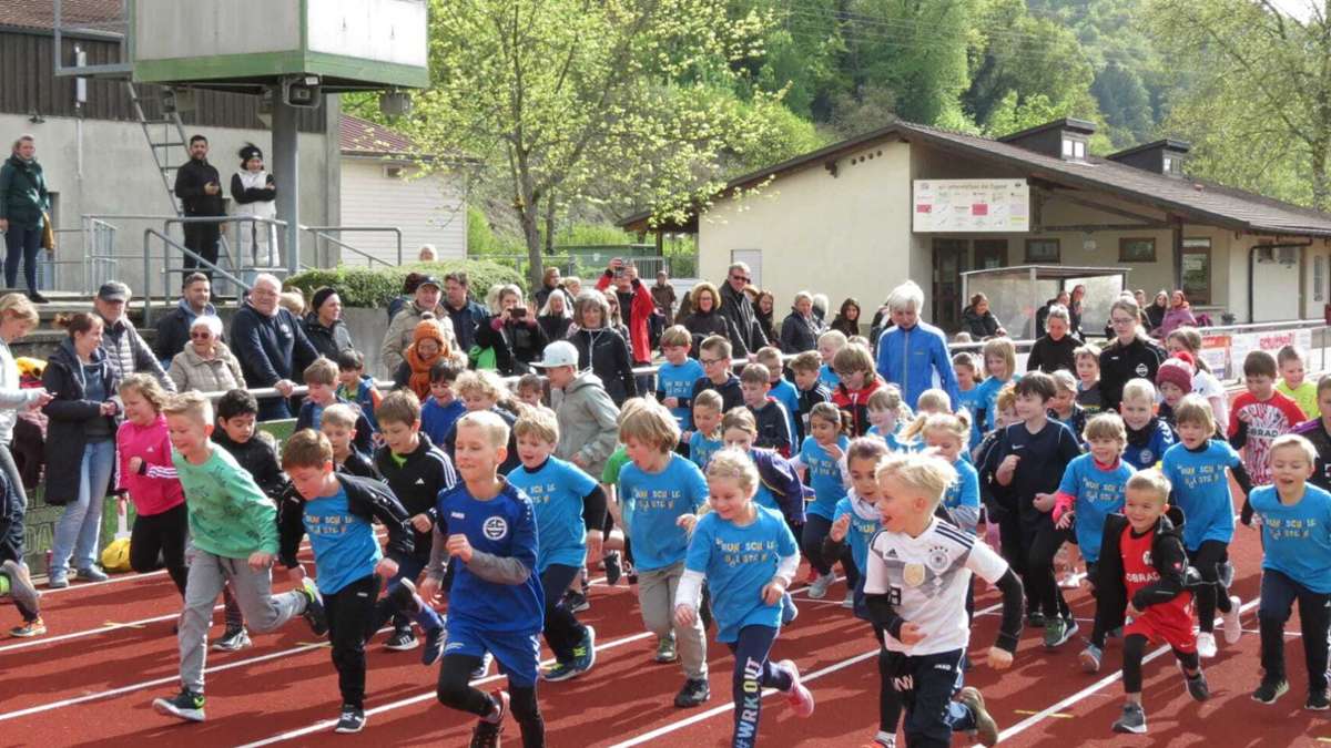Steinen-Höllstein: 88 Teilnehmer beim Sponsorenlauf