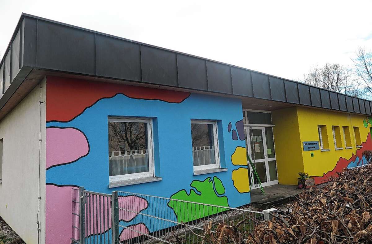 Der Neubau des Kindergartens ist eines der teuersten Projekte der Gemeinde. Foto: /Beatrice Ehrlich