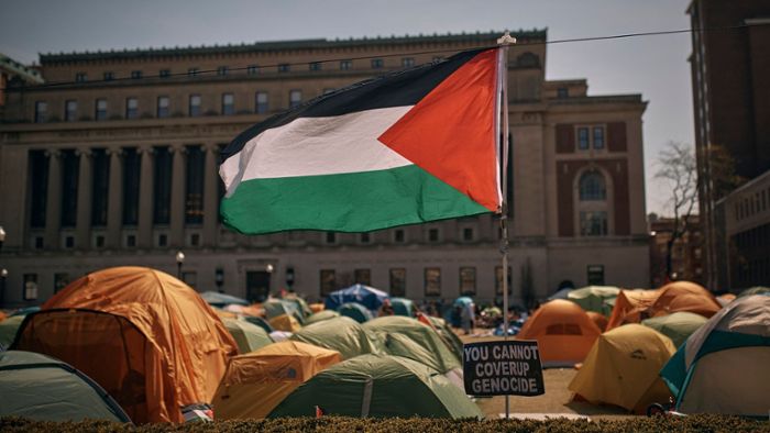 Krieg in Nahost: Festnahmen bei Gaza-Demos an Unis in den USA
