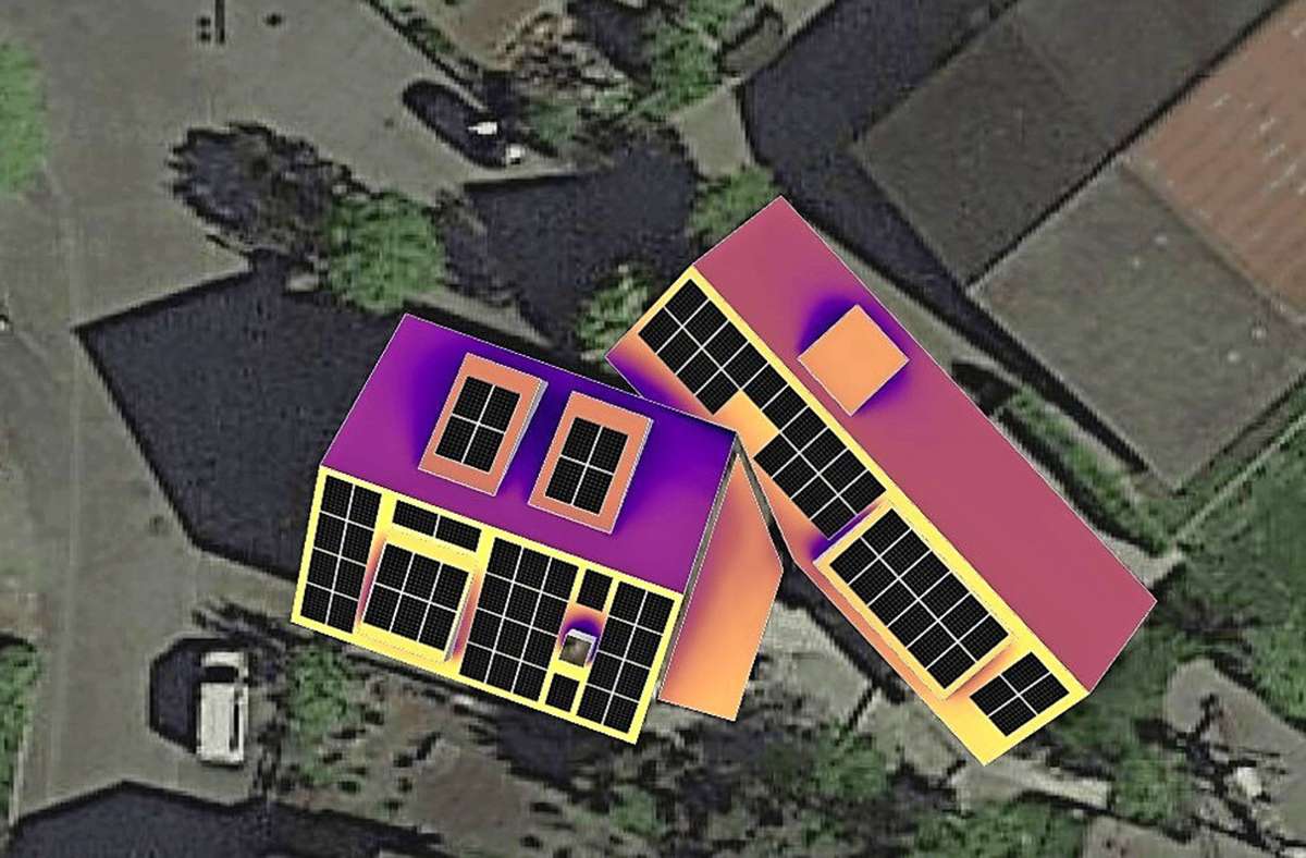 Die Photovoltaikanlagen auf den Dächern der Gebäudekomplexe dienen auch der Notstromversorgung. Foto: zVg/Dachenergie GmbH