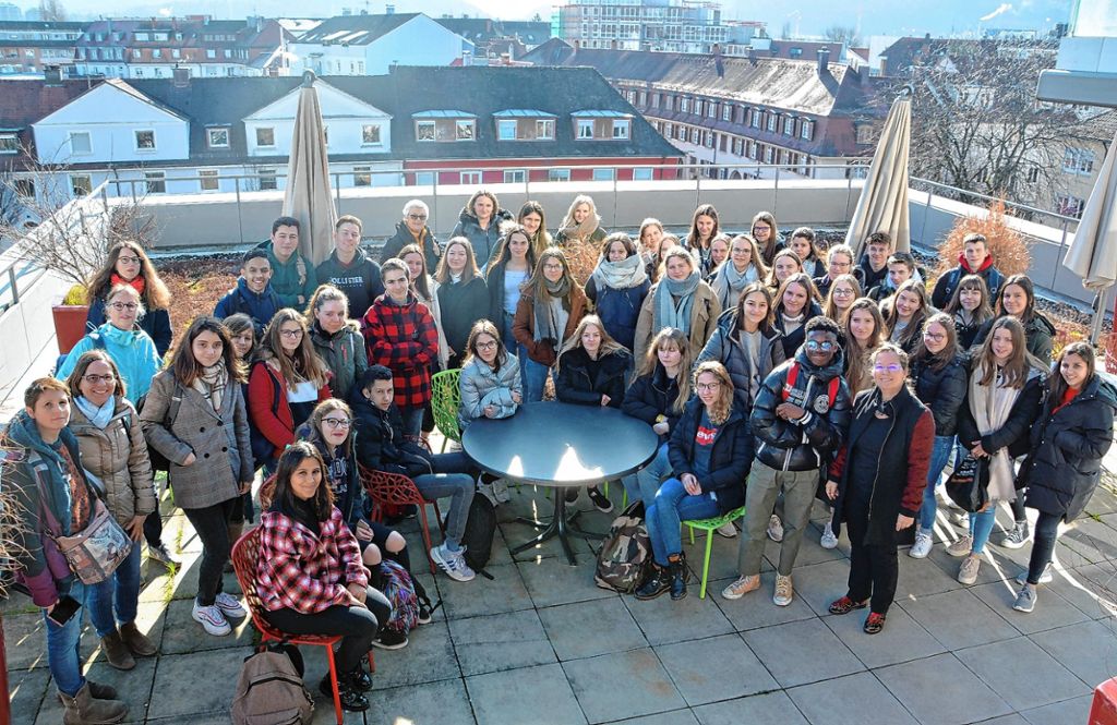 Rheinfelden: Schüler aus der Partnerstadt Mouscron besuchen Rheinfelden
