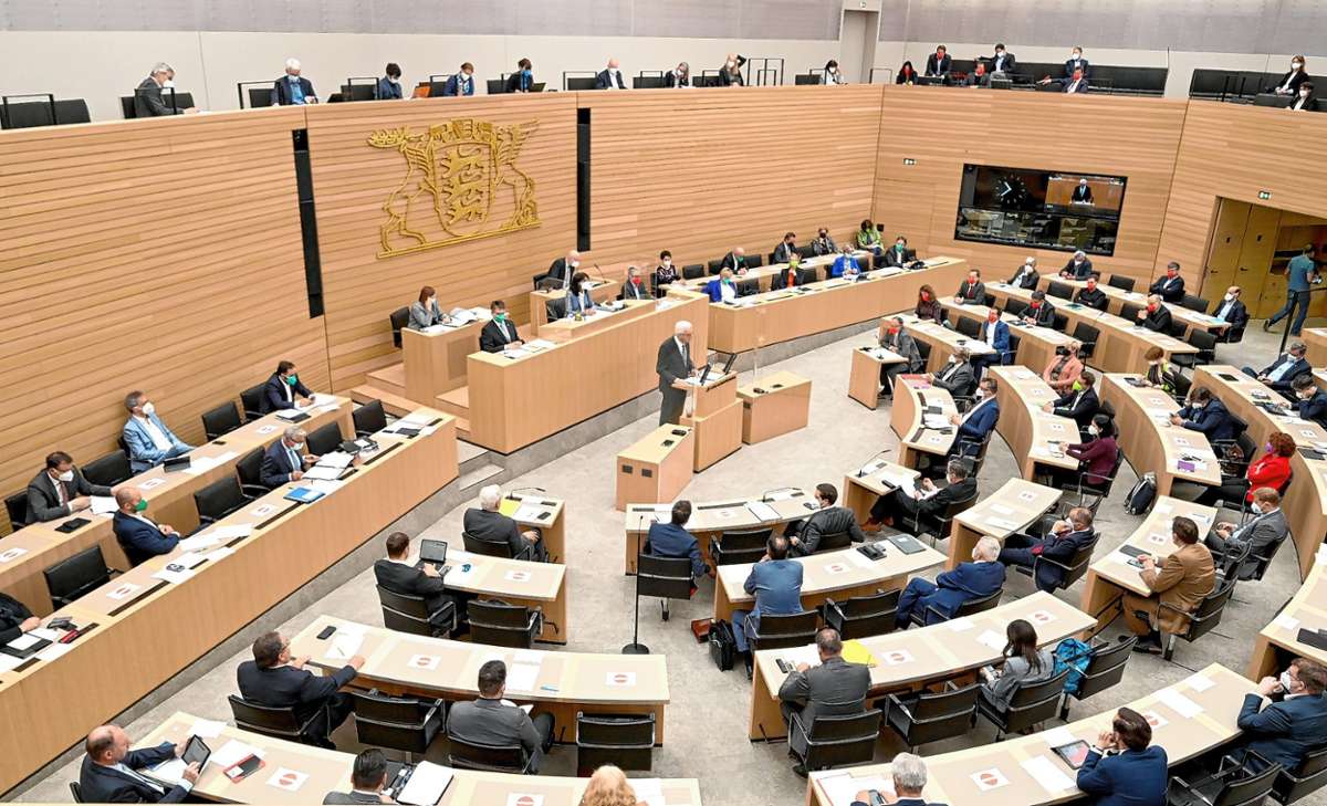 Der Landtag in Stuttgart ist künftig eine der Wirkungsstätten von Jonas Hoffmann.
