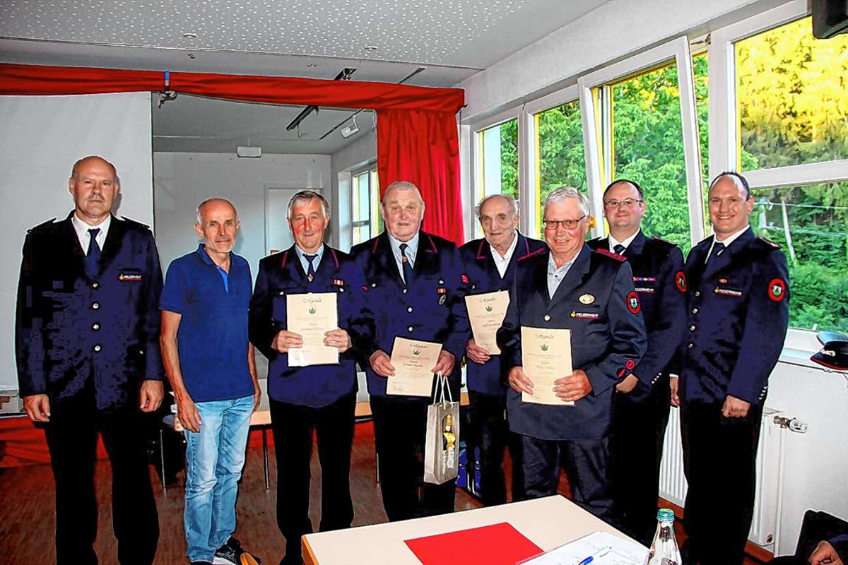 Malsburg-Marzell: Feuerwehr war stets einsatzbereit