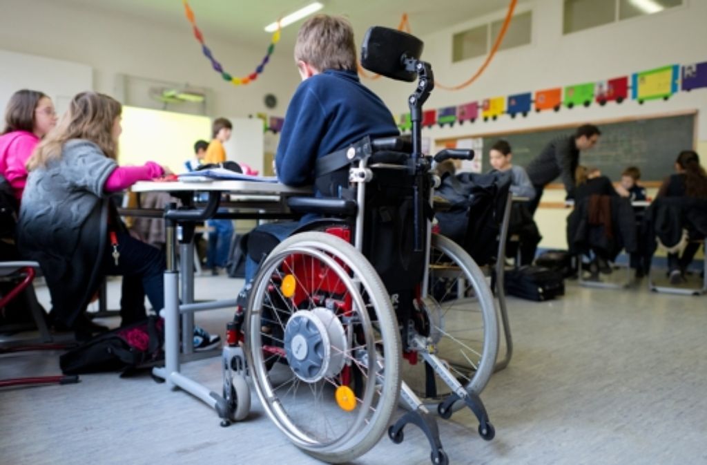 Gemeinsamer Unterricht von Kindern mit und ohne Handicap ist noch die Ausnahme. Foto: dpa
