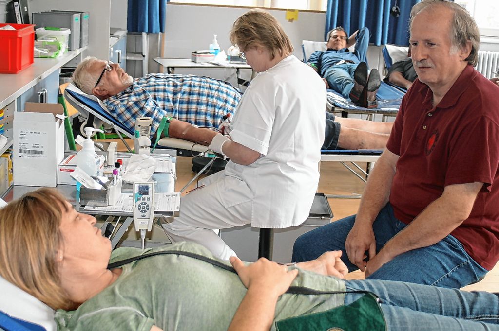 Kandern: Auch Helfer gaben ihr Blut