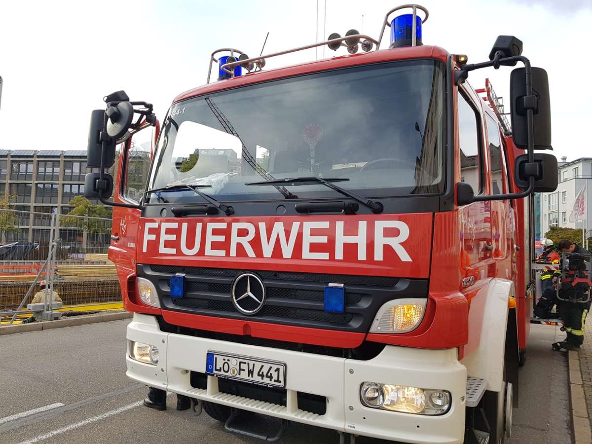 Lörrach : Brandmelder mit Einmalhandschuhen abgedeckt