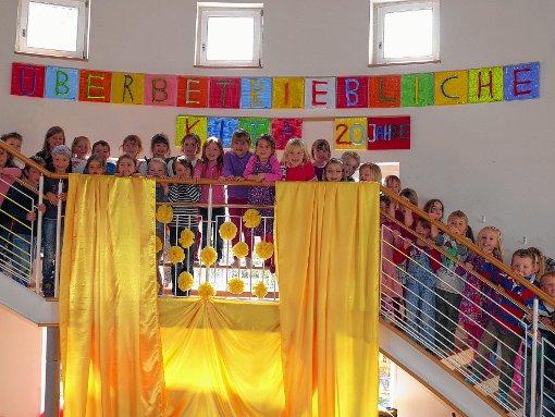 Die Kinder freuen sich schon auf das Fest im Kindergarten. Foto: Gottfried Driesch Foto: Die Oberbadische