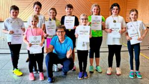 Tennisclub Schönau: Zehn Kinder erhalten Abzeichen