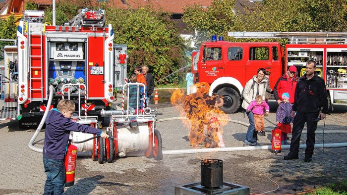 Lörrach: Herbstfest der Freiwilligen Feuerwehr Hauingen