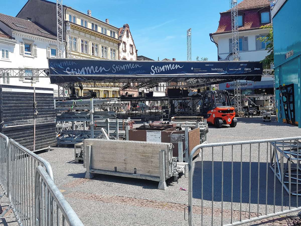 Lörrach: Die Vorbereitungen für die Marktplatz-Konzerte nehmen Fahrt auf