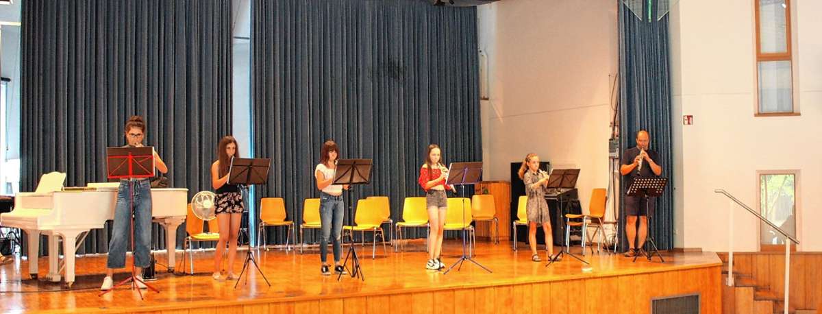 Schliengen: Erstes Konzert nach dem „Lockdown“ der Musikschule im Bürger- und Gästehaus
