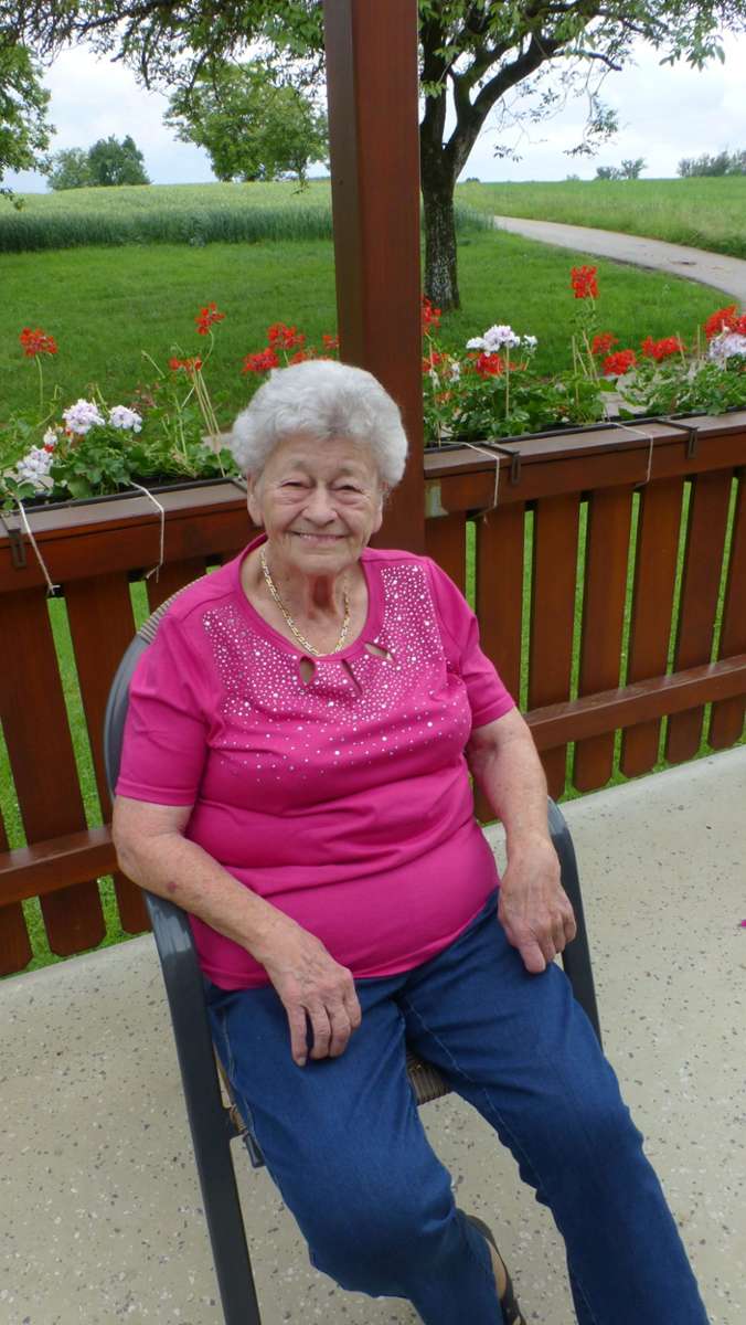 Irma Kessler wird am heutigen Freitag 90 Jahre alt. Foto: Vera Winter