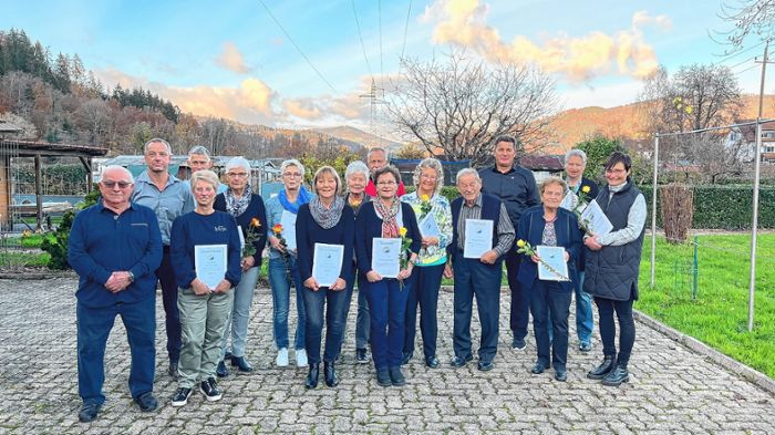 Schopfheim: Zahlreiche Mitglieder für Vereinsarbeit geehrt
