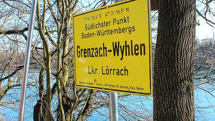 Grenzach-Wyhlen: CDU will Namenszusatz für Ortsschild