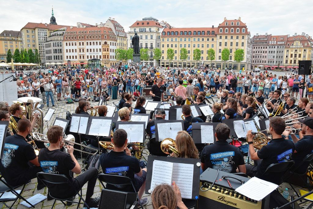 Kandern: Musikverein Wollbach begeistert in Dresden