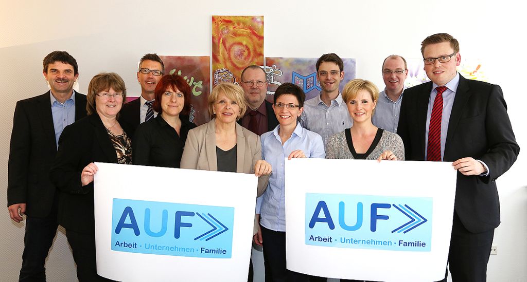 Weil am Rhein: „AUF“ steht für Arbeit, Unternehmen und Familie