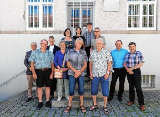 Das 25-jährige Bestehen des Freundeskreises des Museums Weiler Textilgeschichte ist bei einem Treffen gefeiert worden.                                                                                                   Foto: zVg/Barbara Brutscher