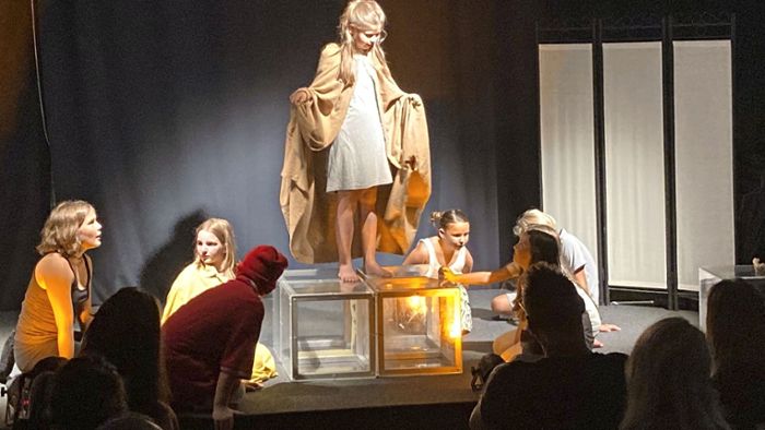 „Zooausbrauch“ im Maulburger Dorfstübli: Kinder führen Theaterstück auf