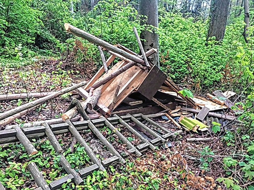 Grenzach-Wyhlen: Jagdkanzel zerstört