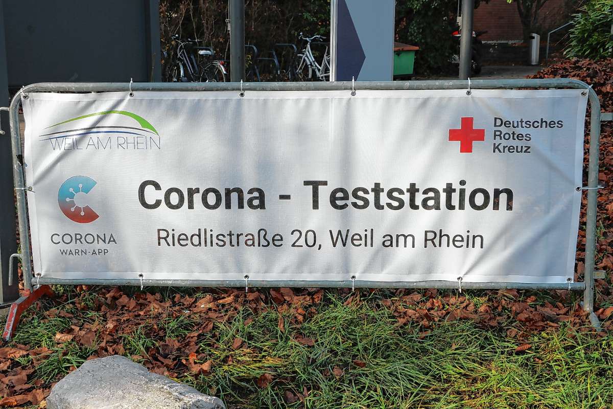 Weil am Rhein: Das Testzentrum an der Riedlistraße schließt