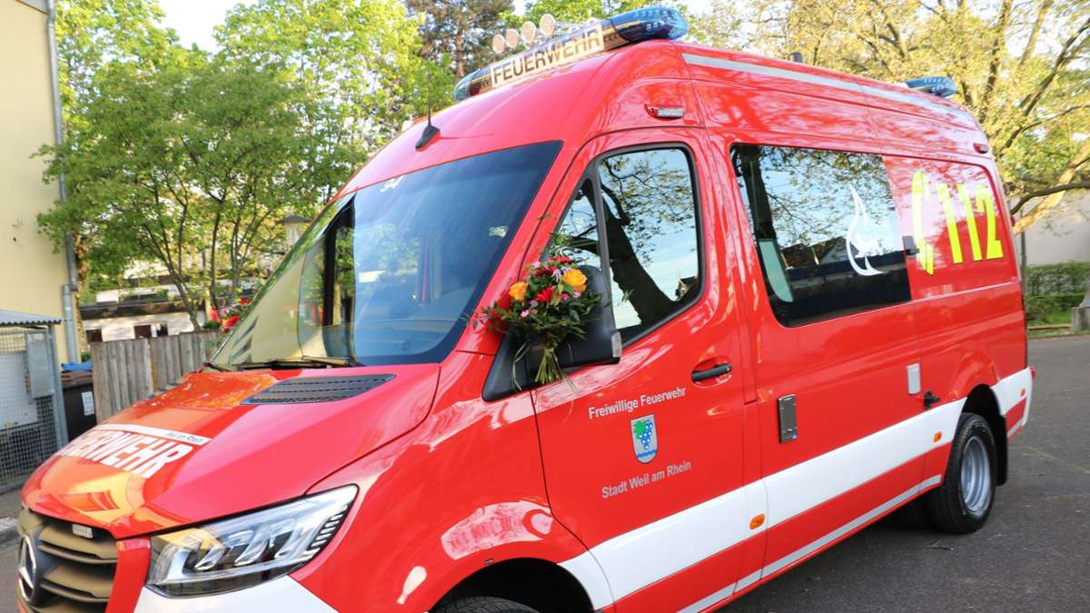 Weil am Rhein: Feuerwehr zieht Bilanz eines Rekordjahrs